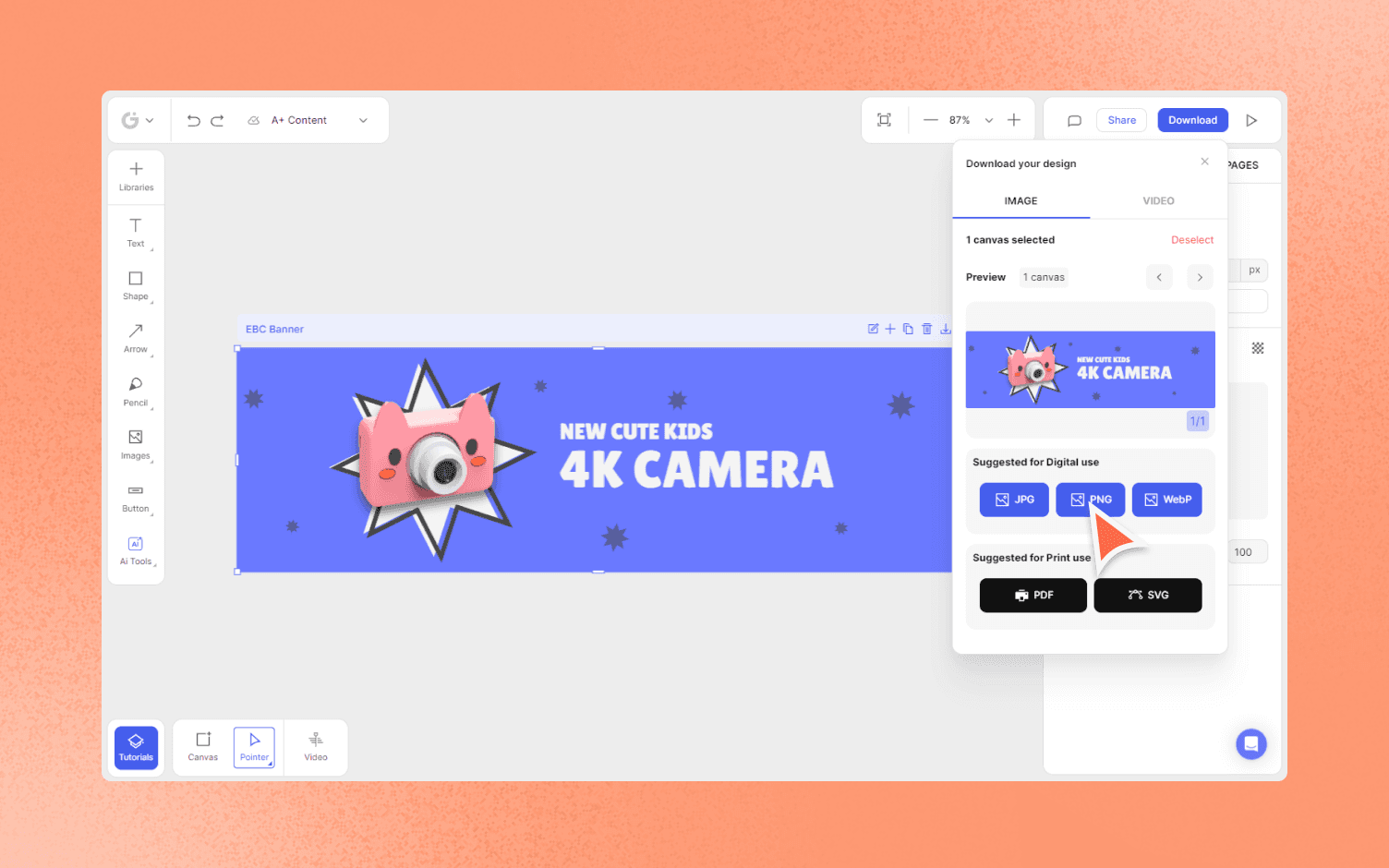 design A+ content glorify