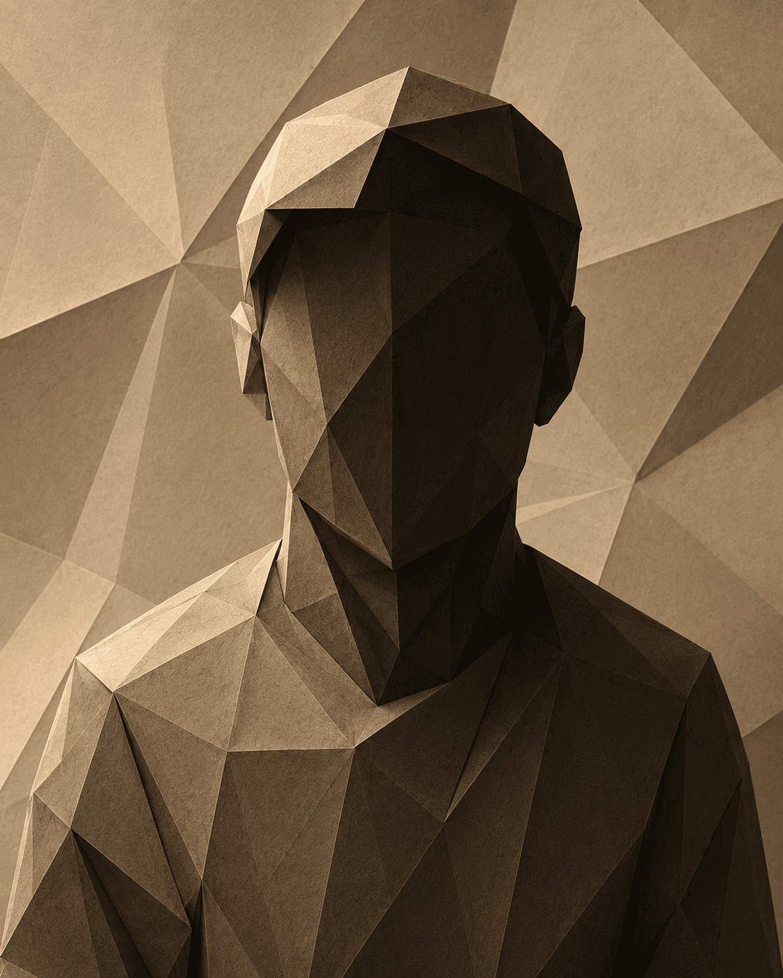 Silhouetted figure with placeholder style, representing a future team member