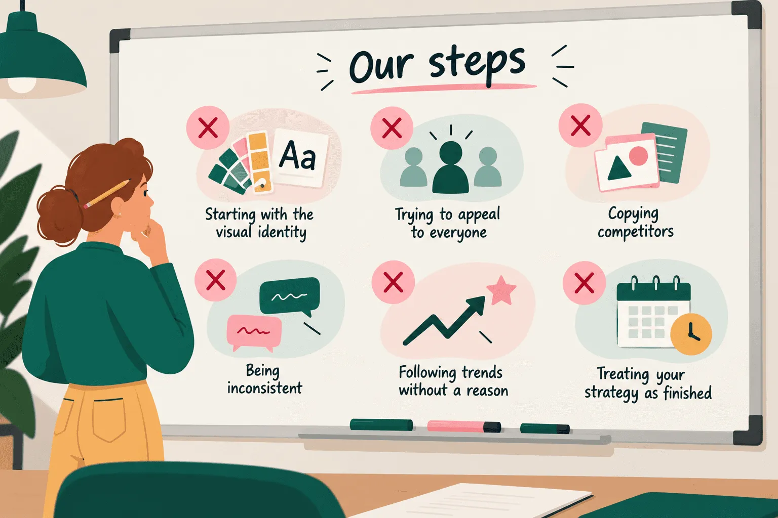 Common mistakes brands make when creating a brand strategy