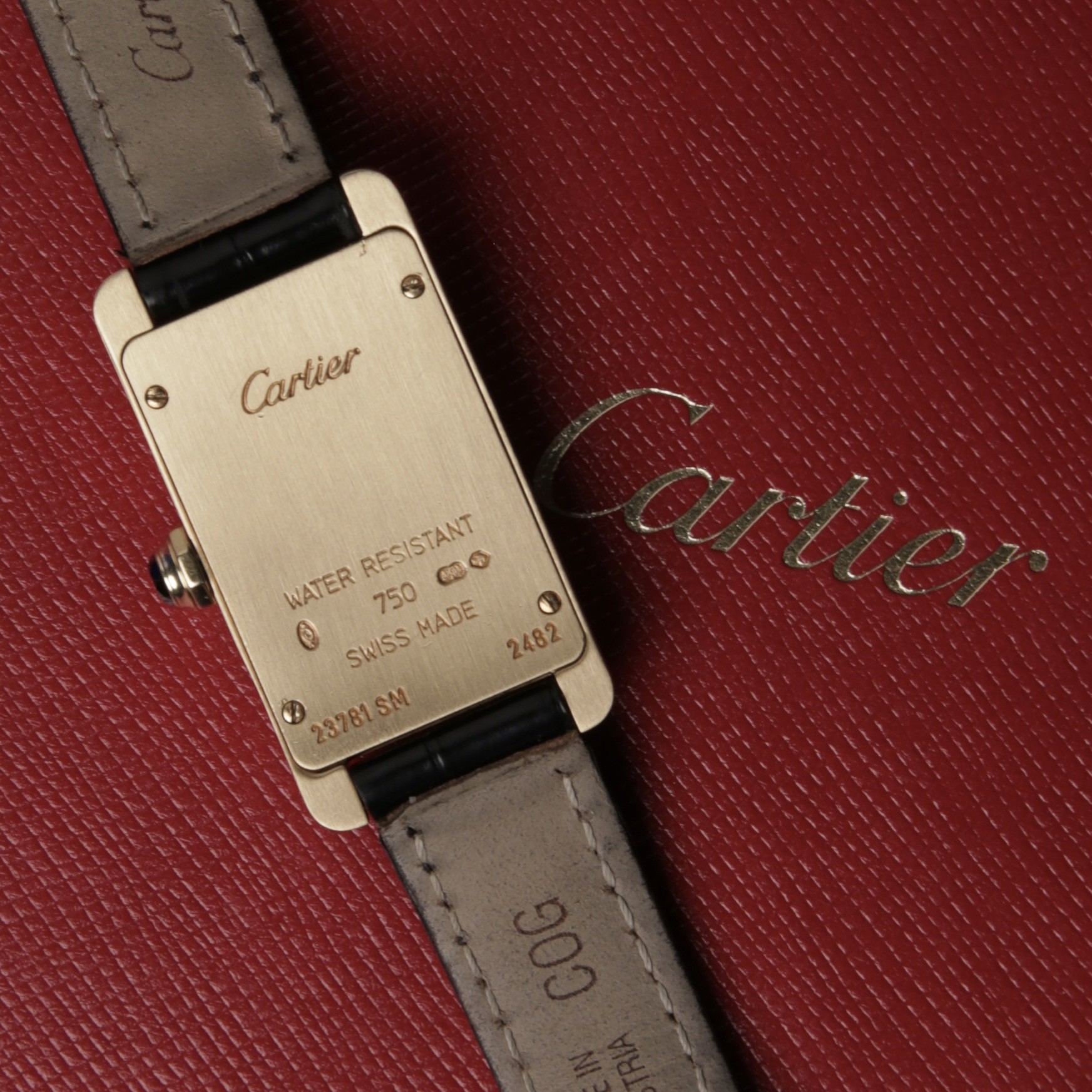 Luxury watch close up