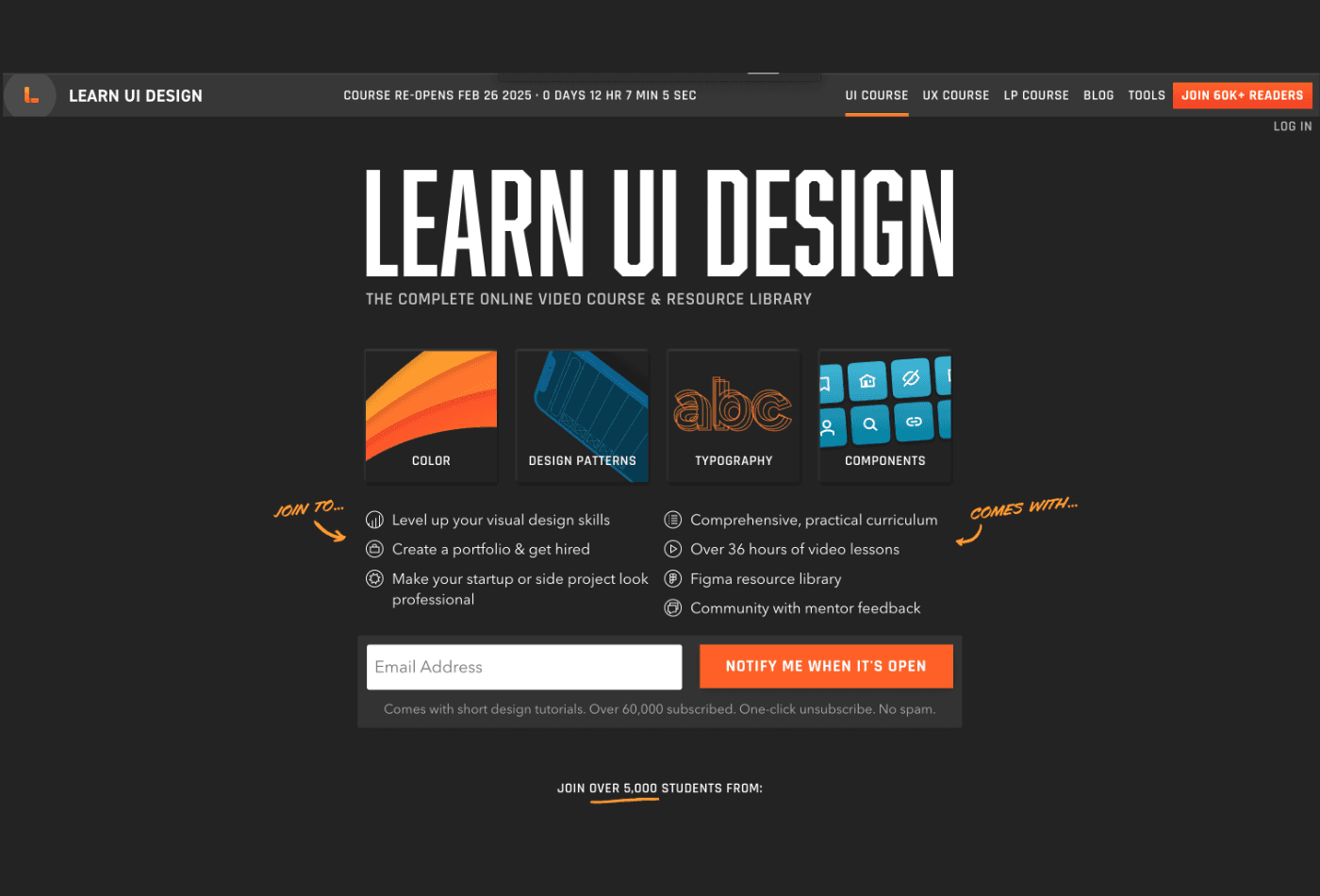 Learn UI design 