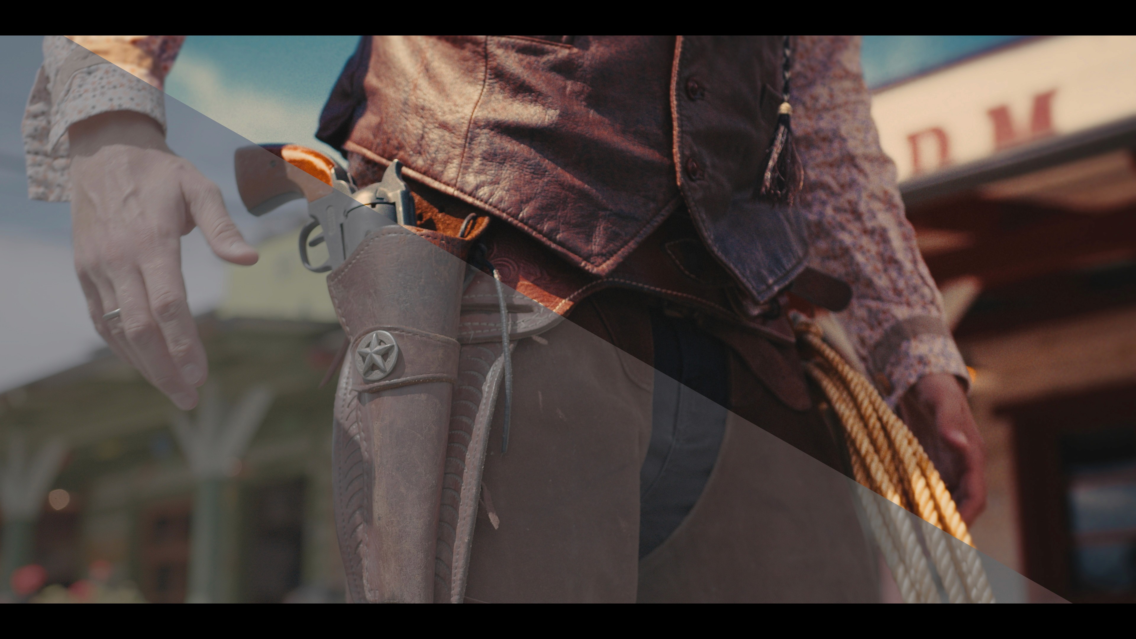 A mockup of a Macbook for the about us page of the hair salon website