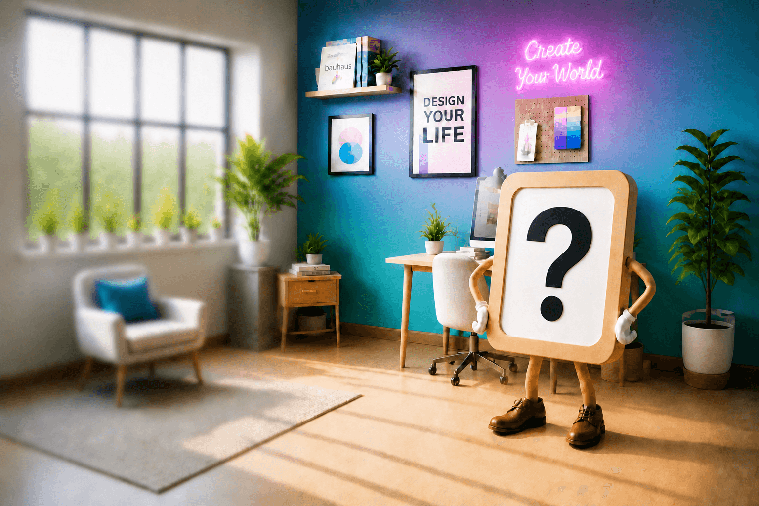 A studio scene: what kind of Life Designer are you?