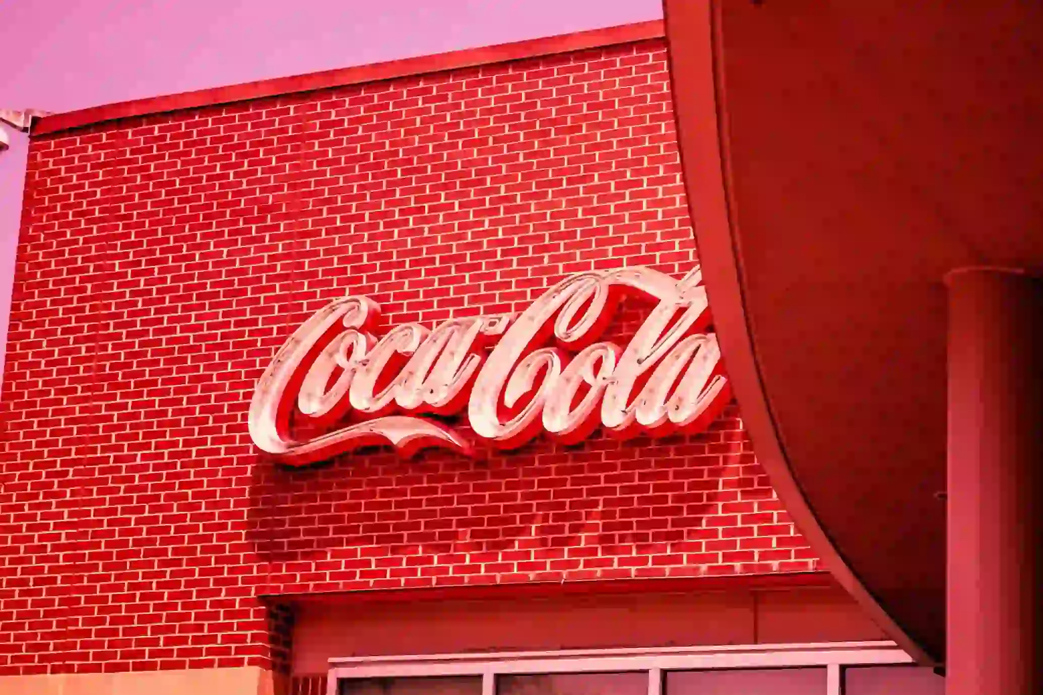 Coca-Cola company building dezinfaction