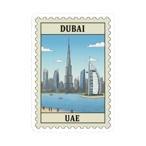 Dubai stamp