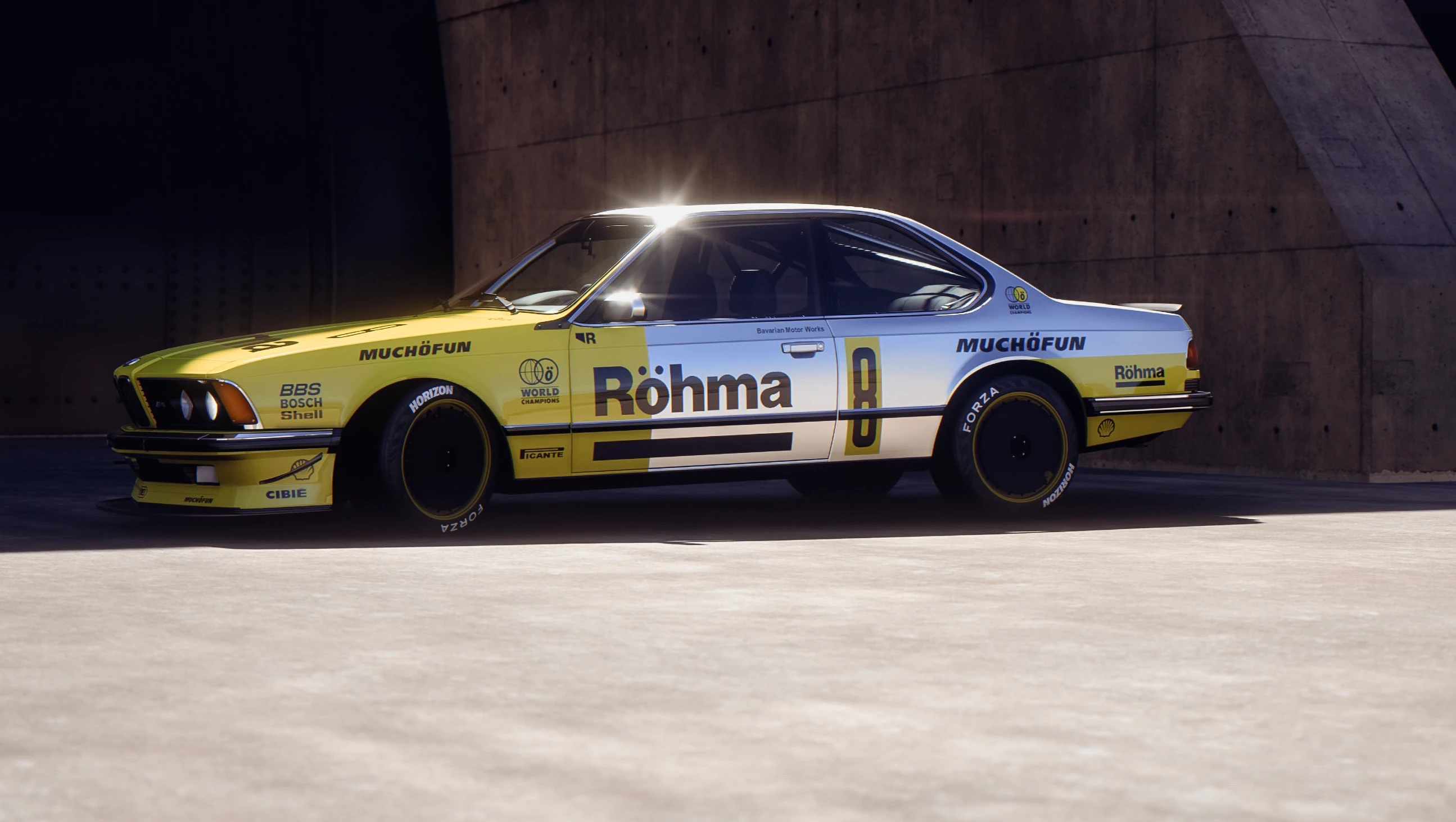 BMW M635CSI 1986 - Röhma
