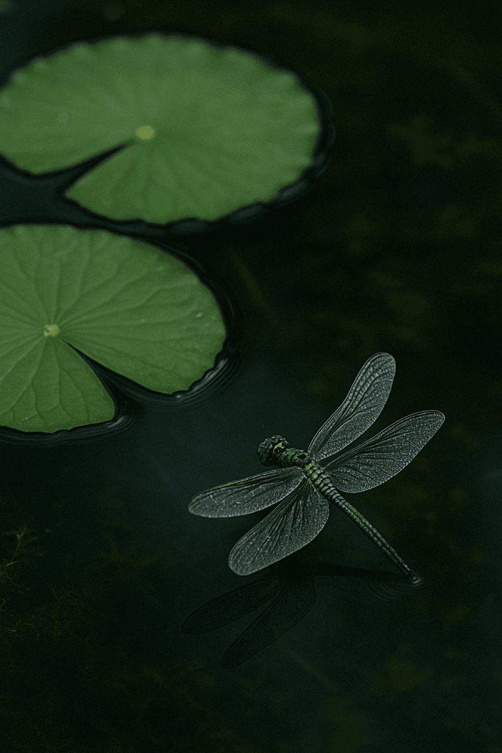 Woman interacting with a futuristic interface