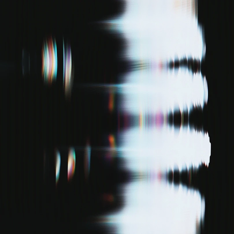 Abstract Light and Color Composition