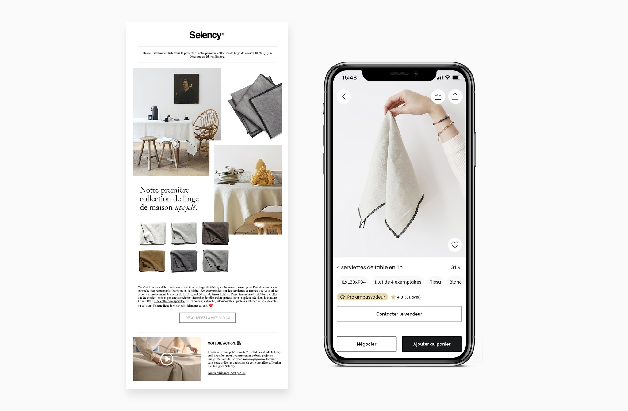 Direction artistique digitale – expérience immersive déco