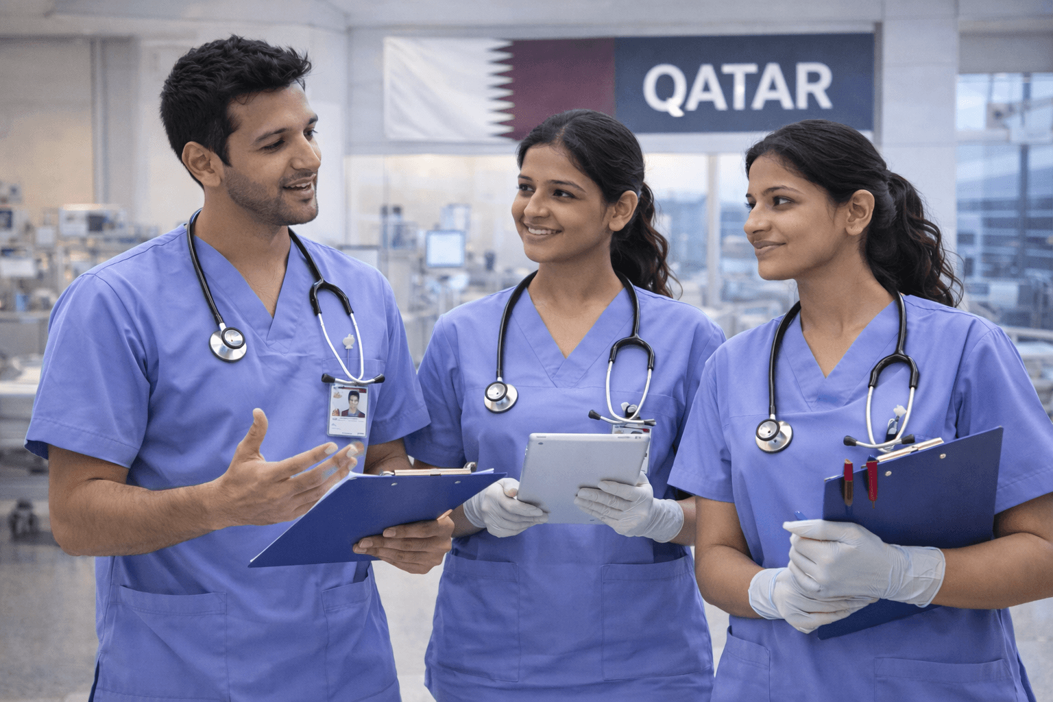 qatar indian nurse