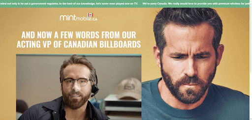ryan reynolds social proof example