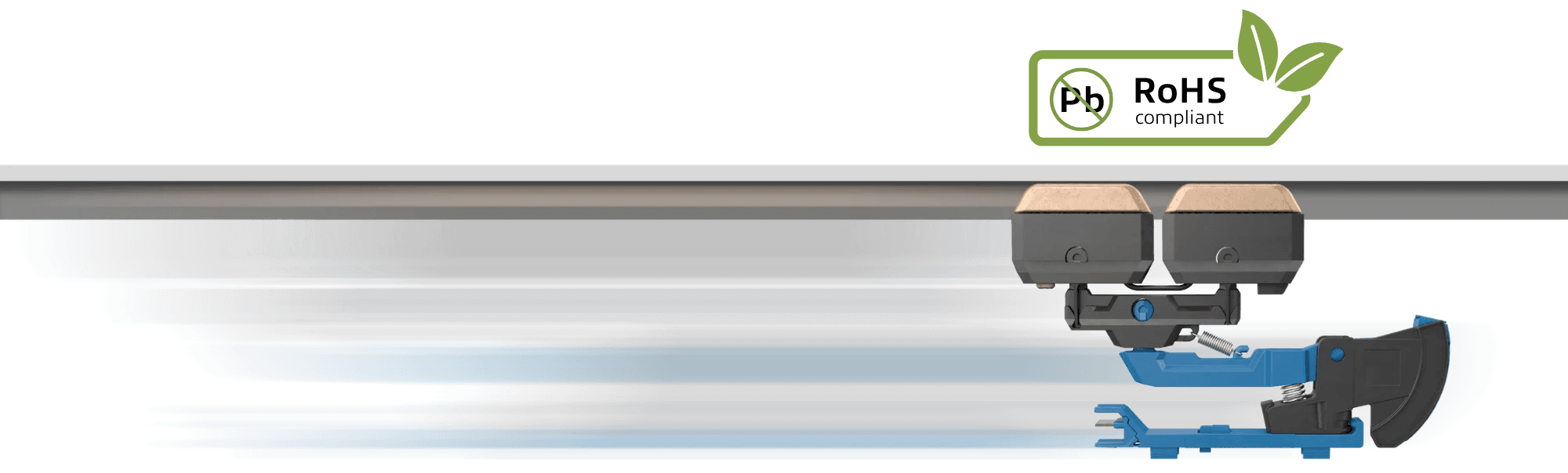 DETO Automation EAGLE Energy Collector Stromabnehmer bleifrei, RoHS konform