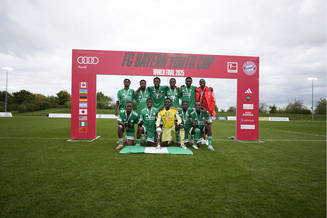 Under 19 players at Bayern competition