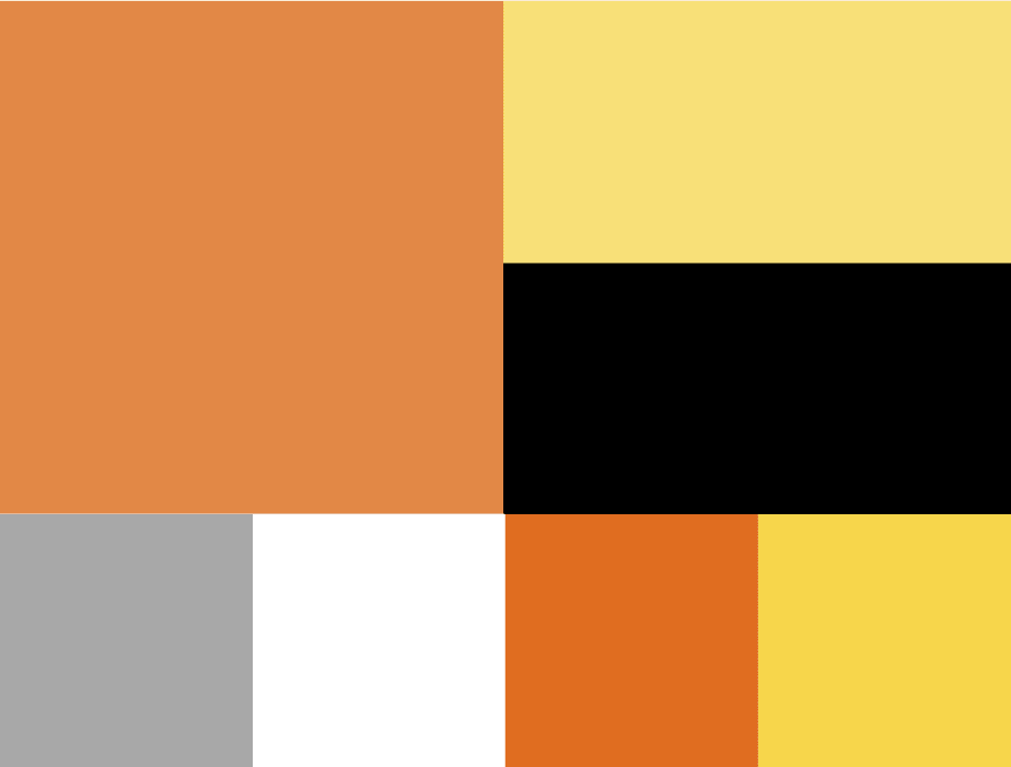 Palette de couleurs Atypix
