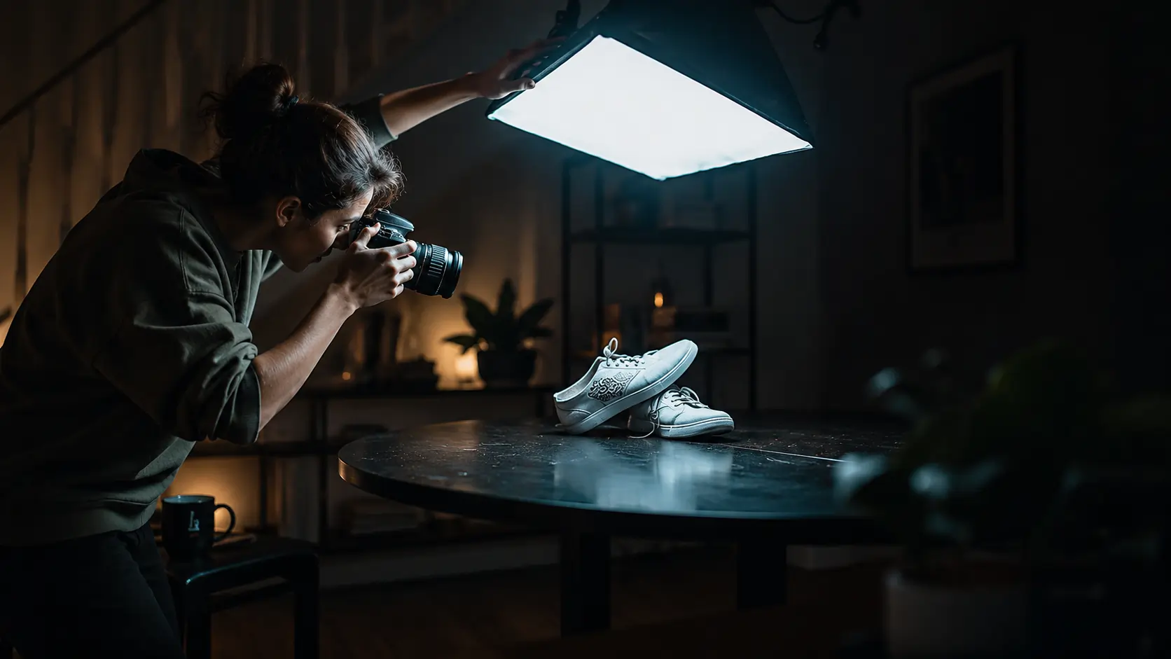 Photoshooting a product