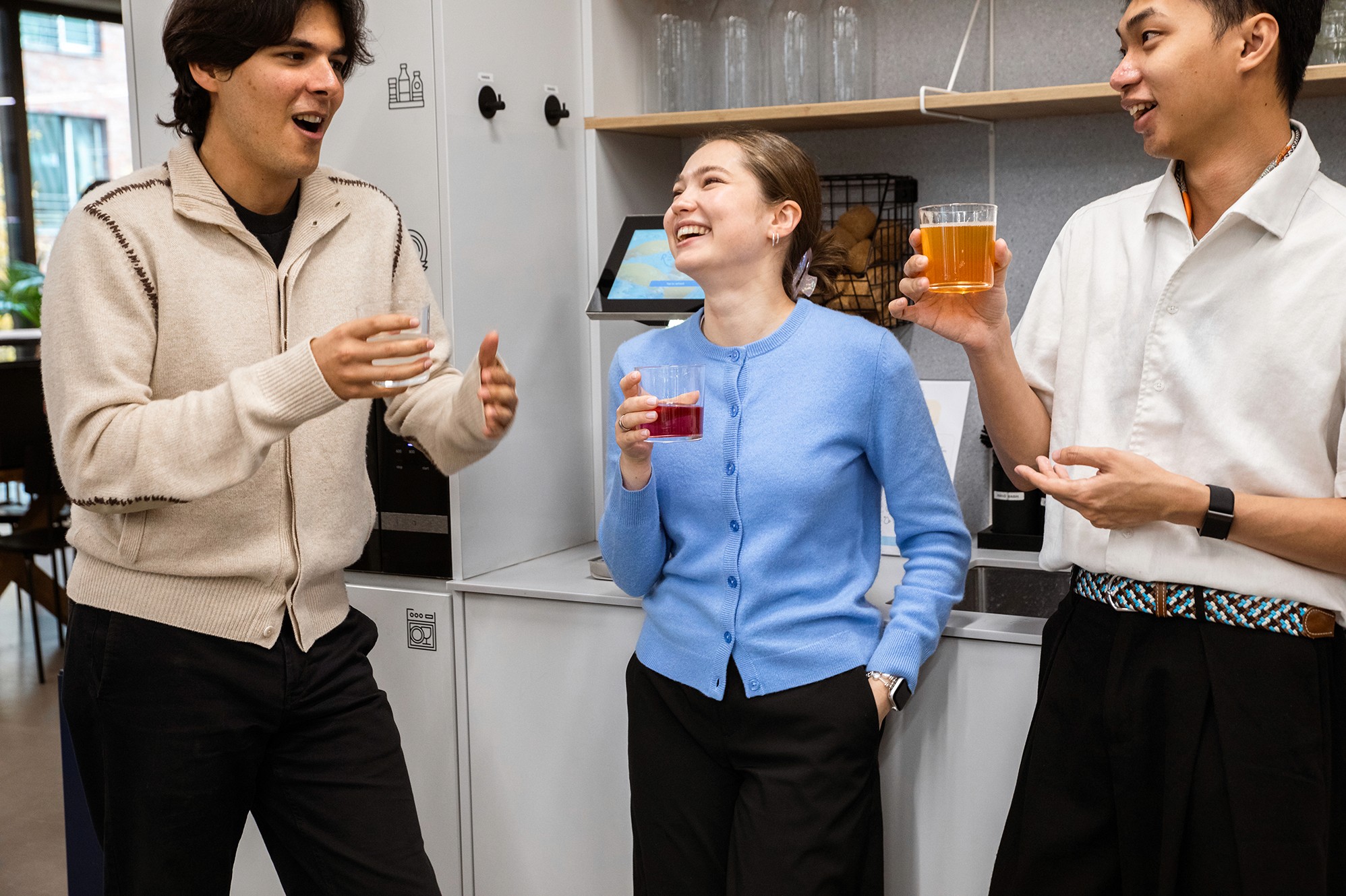 Parloa Team am Re:Drink-Point – von Flaschenchaos zu 70 % weniger Logistikaufwand.