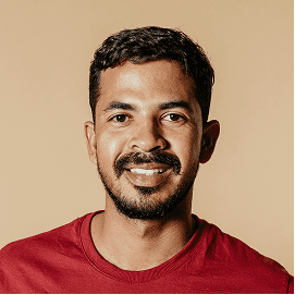 Circular profile photo of James Gutierrez, COO of Forma Health, smiling.