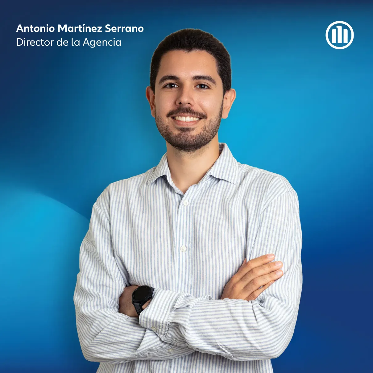 Antonio Martínez Serrano, Director de la agencia exclusiva Allianz en Murcia, listo para emitir tu certificado de responsabilidad civil para eventos y espectáculos de forma urgente.