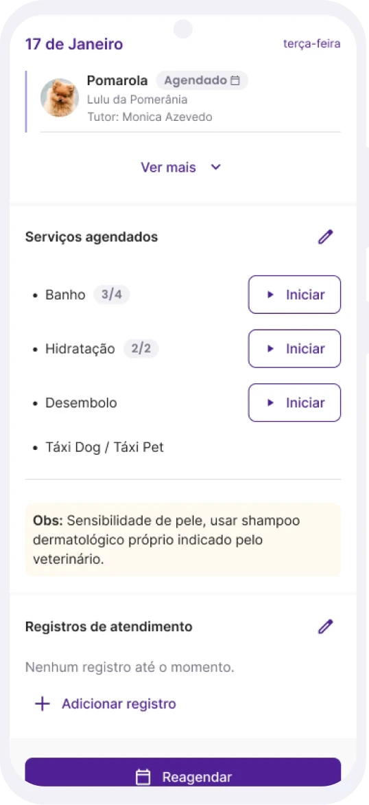Seu negócio na  sua mão. puplin