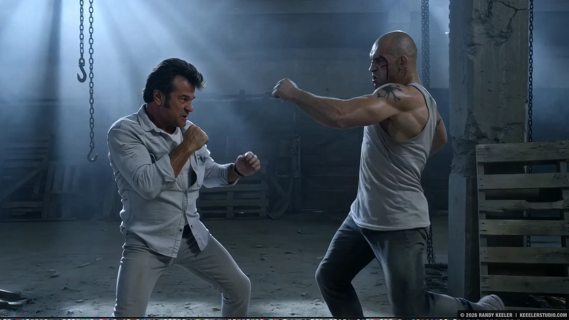 Randy Keeler street fighting