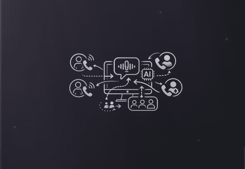 How do AI voice agents handle multiple patient calls