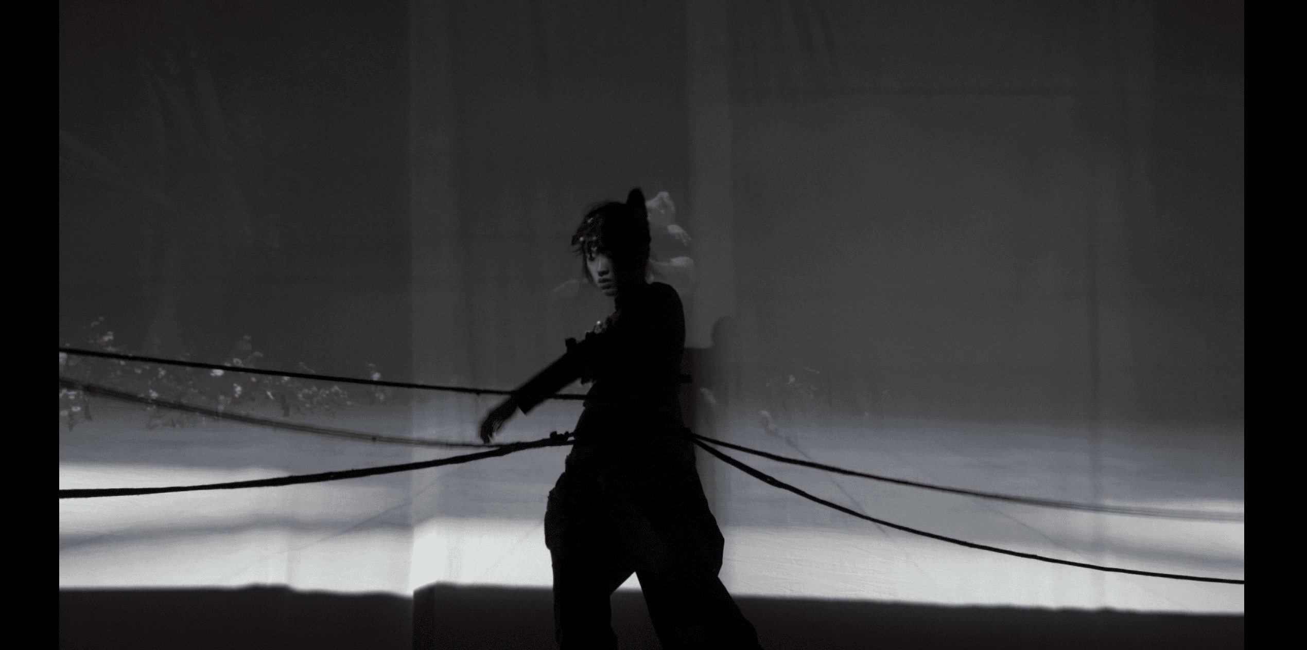 Women On Neon Background