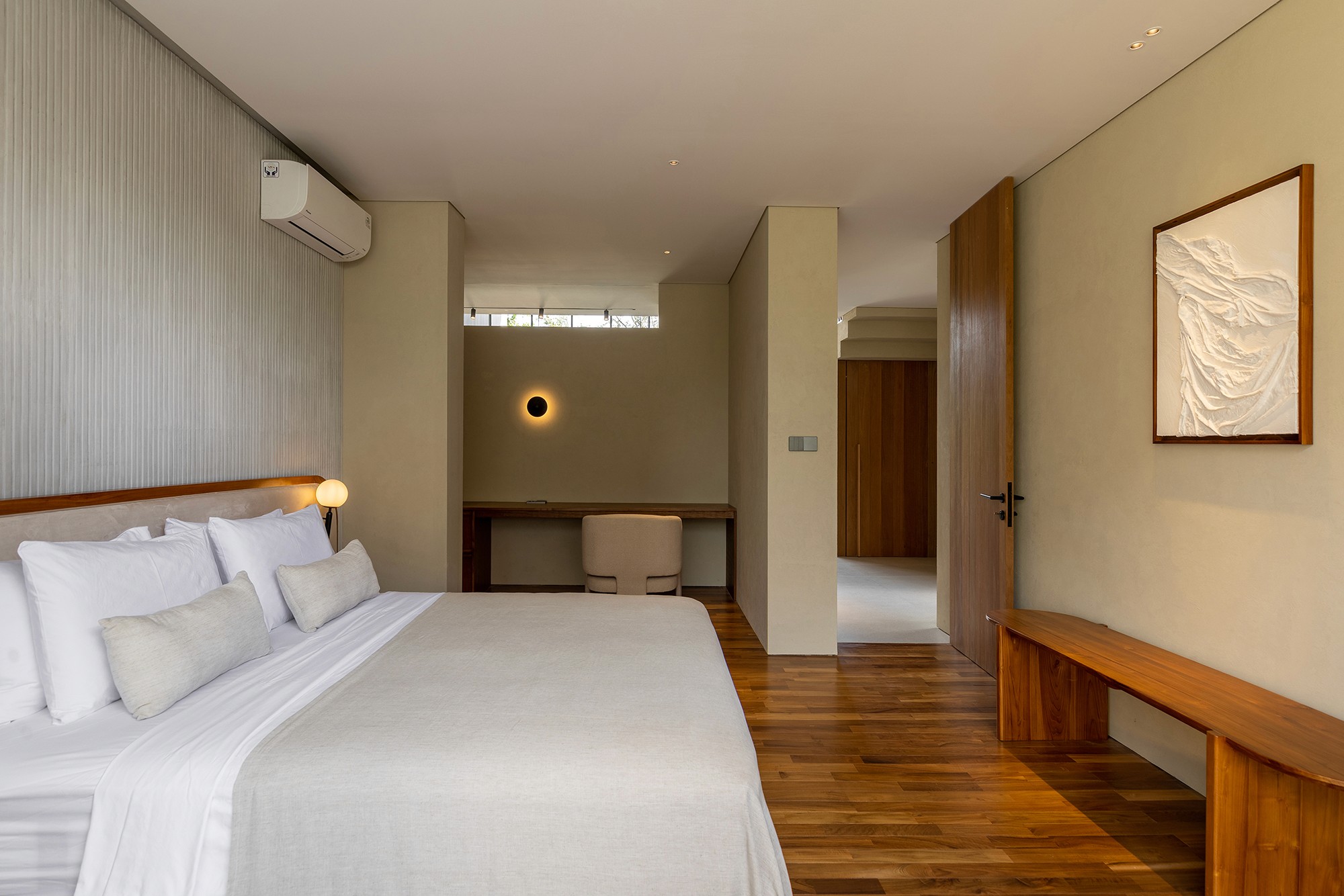 A completed 2-bedroom townhouse with a private pool in an operating residential compound in Jimbaran, Bukit