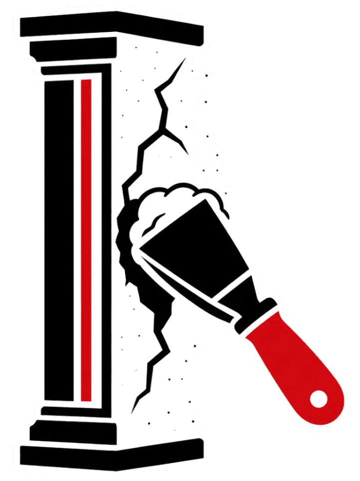 Stucco trim and surface repair service icon