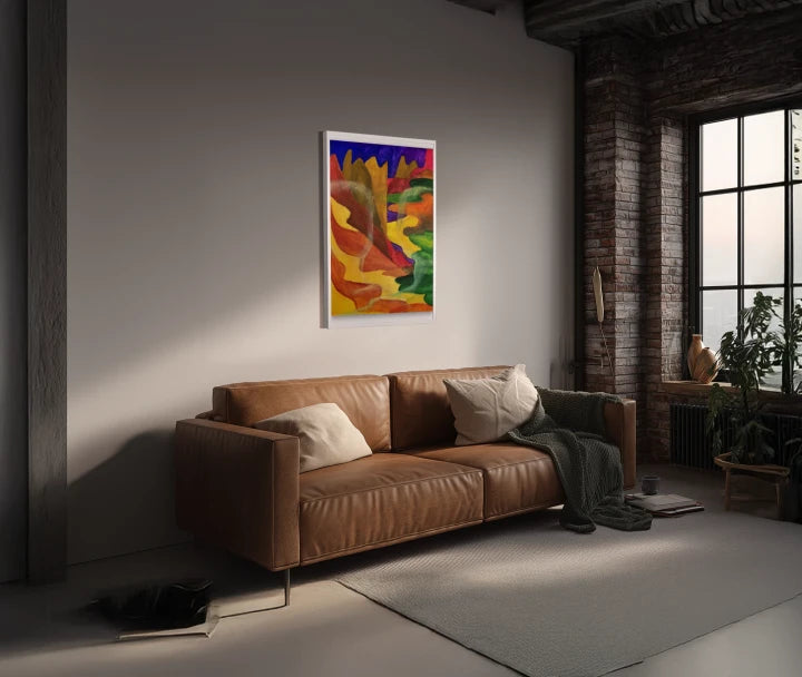 premium art poster and canvas prints, with originals available, from QART , of the artwork " Till Death do us part "