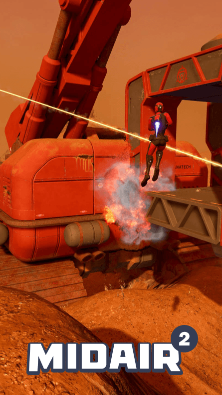 MIDAIR 2 matchmaking and game server orchestration is powered by Edgegap.