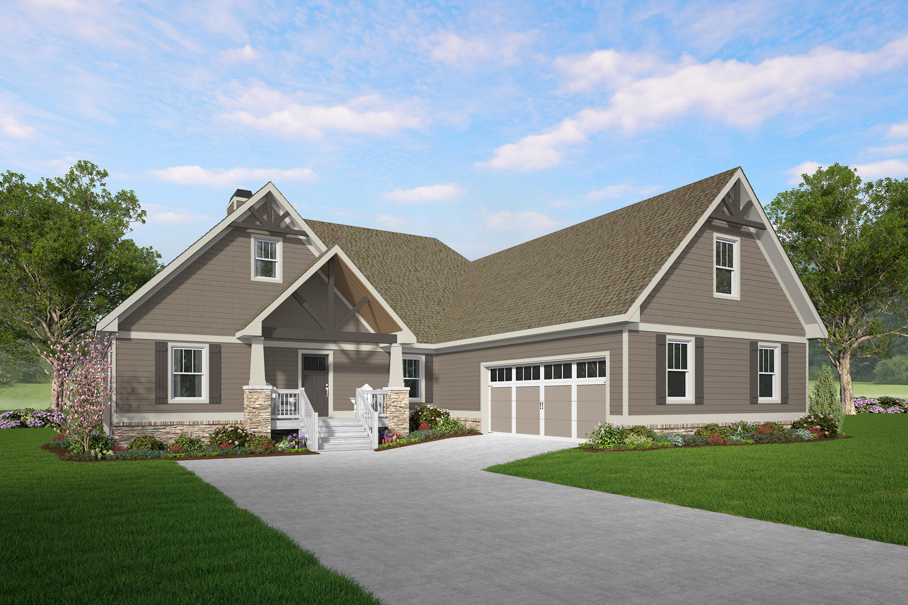 3 bedroom, 2 bathroom custom home in GA,TN,NC, and SC