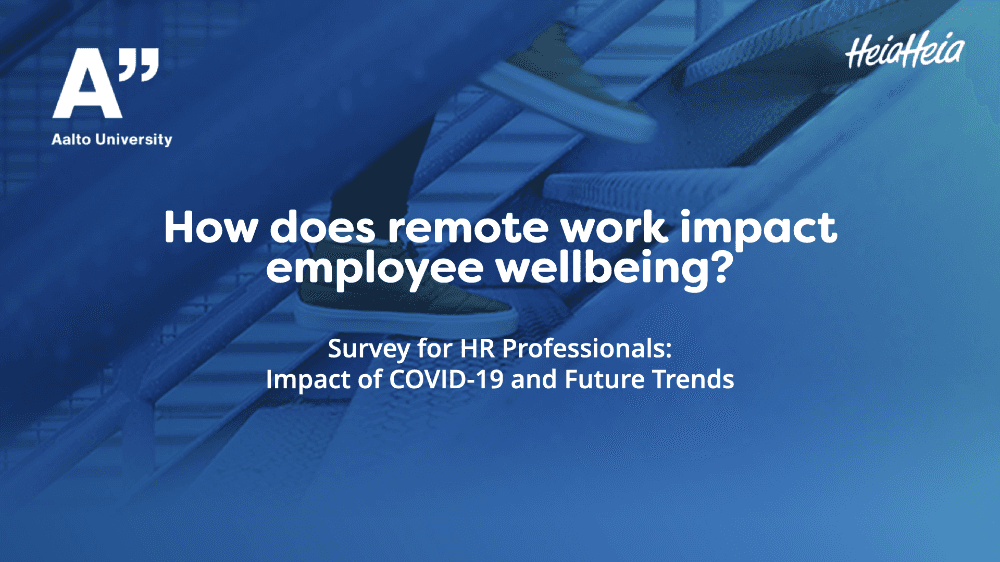 How remote work changed employee wellbeing