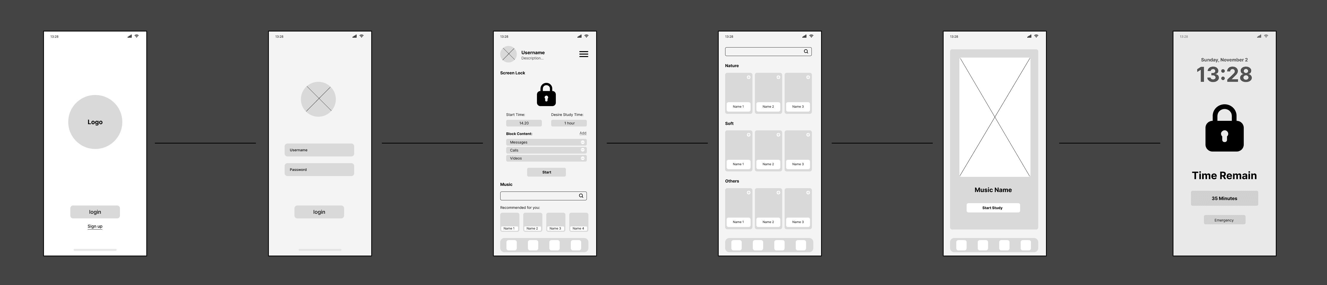 Low-fi Figma prototype variation 1