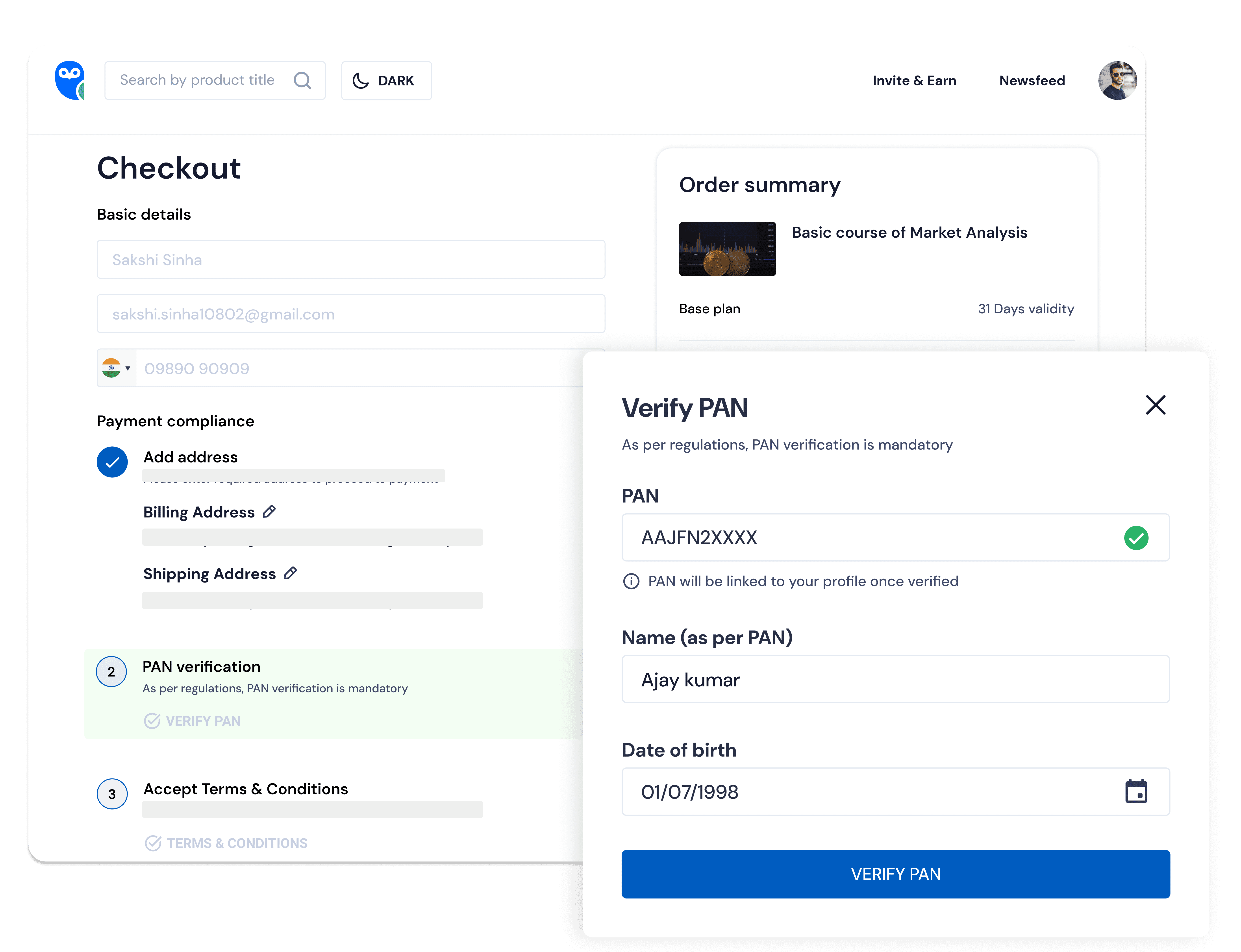 PAN Card Authenticate