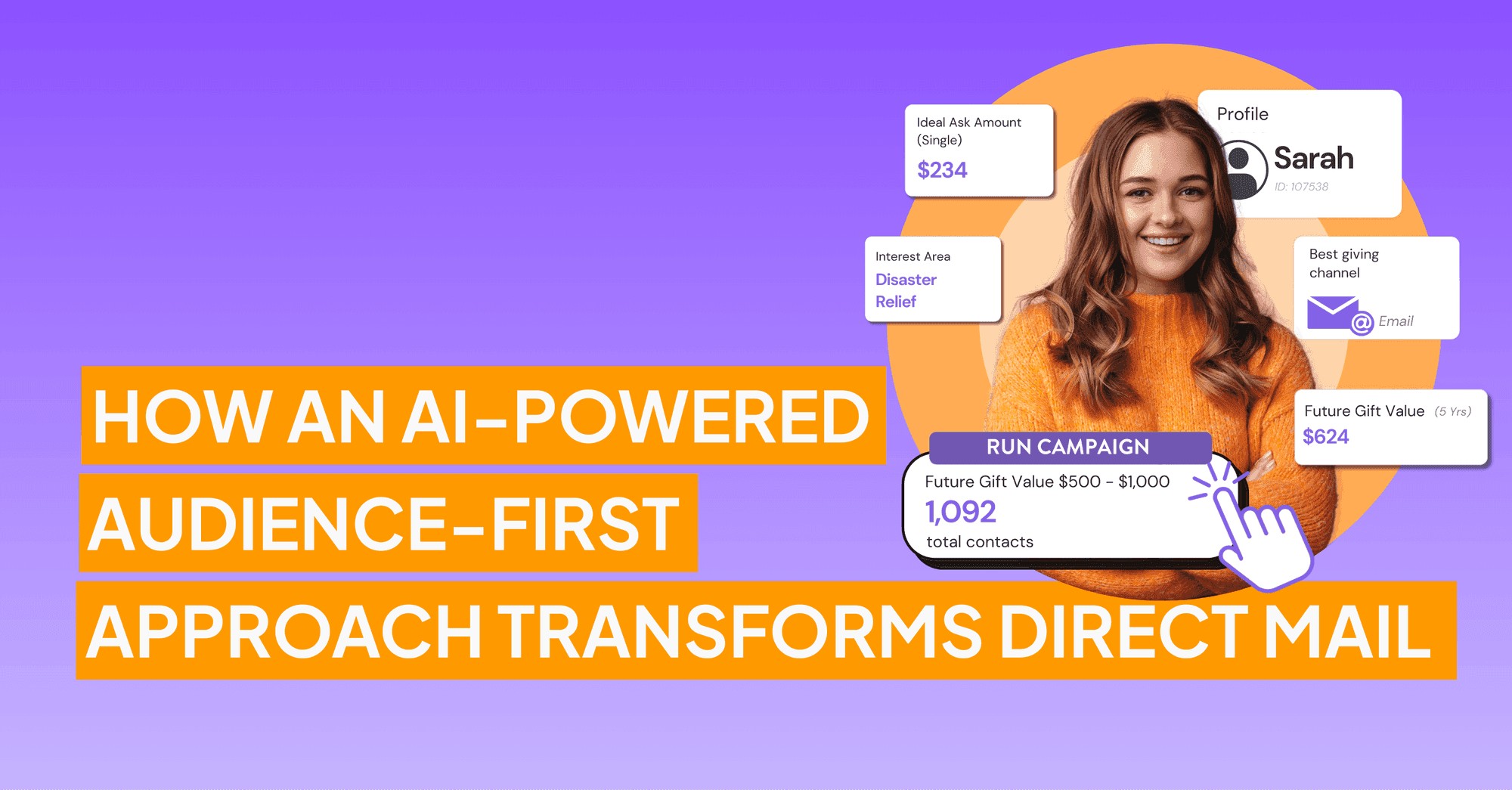 How AI and an audience-first approach is transforming direct mail fundraising