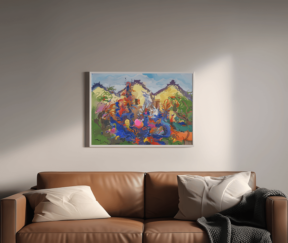 premium art poster and canvas prints, with originals available, from QART , of the artwork " Cantonese Assembly Hall "