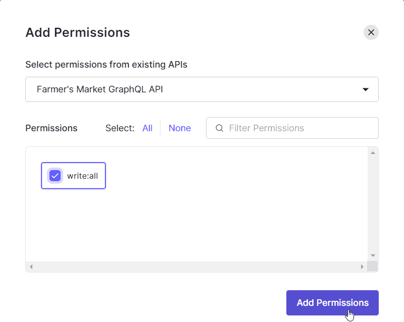 configure permissions
