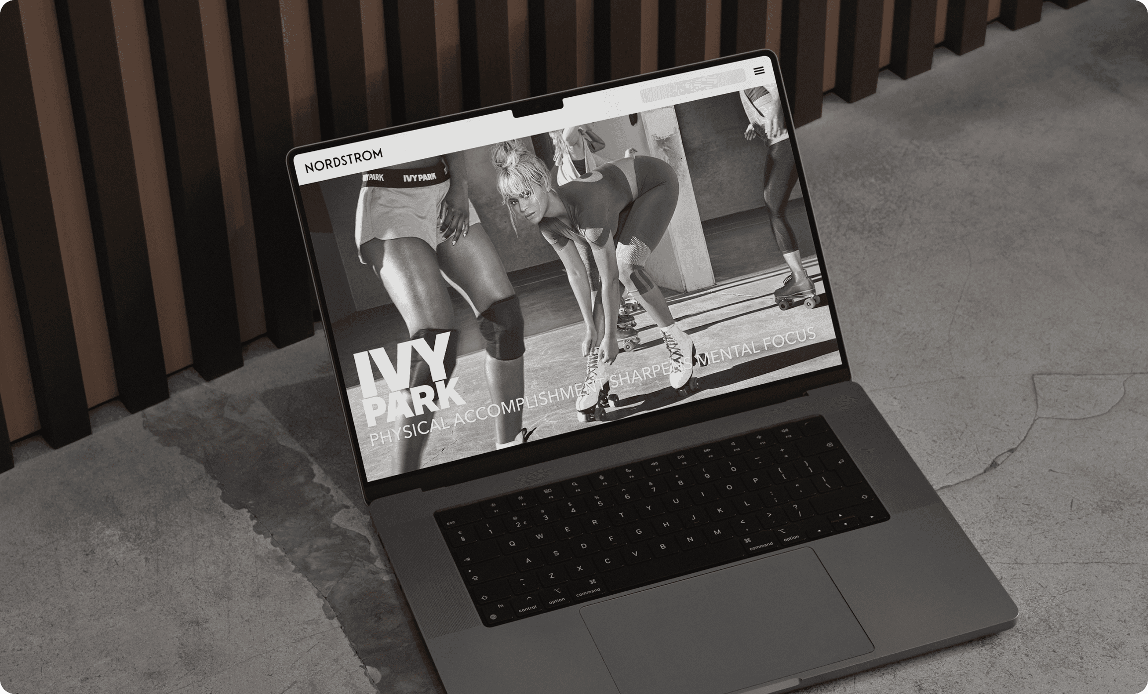 Fashion collage featuring 2017 collections from JW Anderson, Valentino, and Simone Rocha with tropical palm leaves