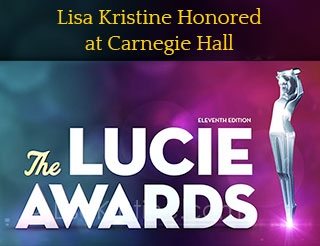 Lisa Kristine receives the 2013 Lucie Humanitarian Award