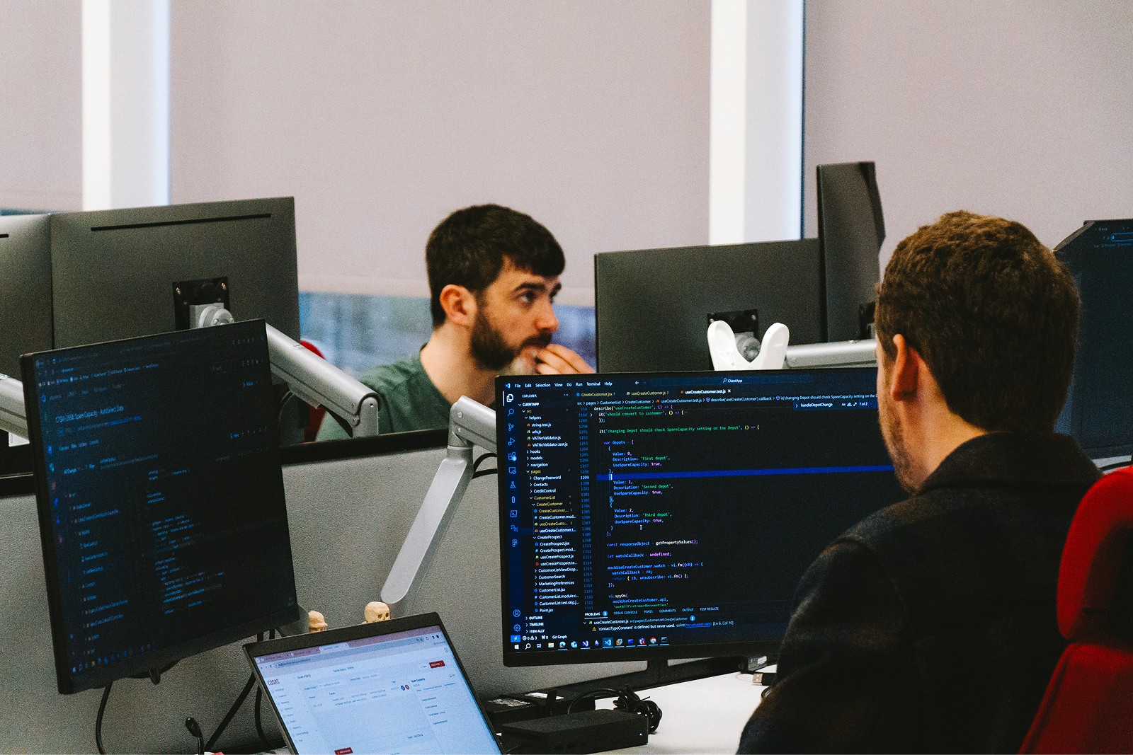 Image of CODAS Developers designing the CODAS products for the fuel distribution industry