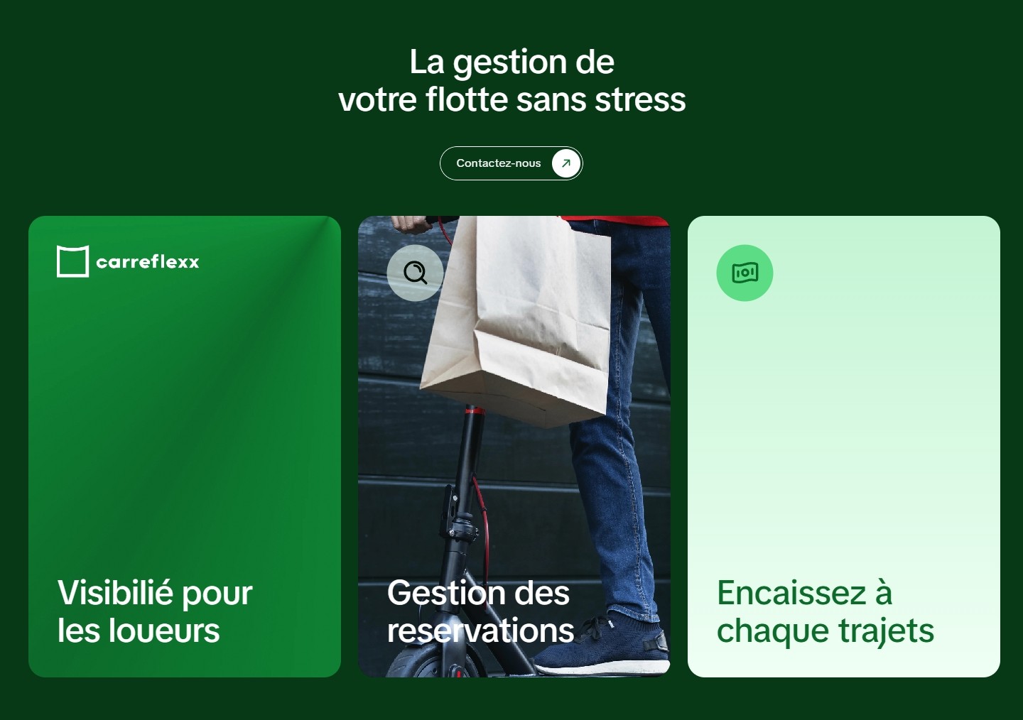 Section - La gestion de votre flotte sans stress