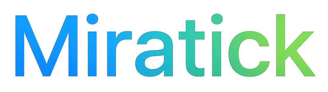 A rounded square logo featuring a white heart split in half, on a dark, iridescent gradient background.