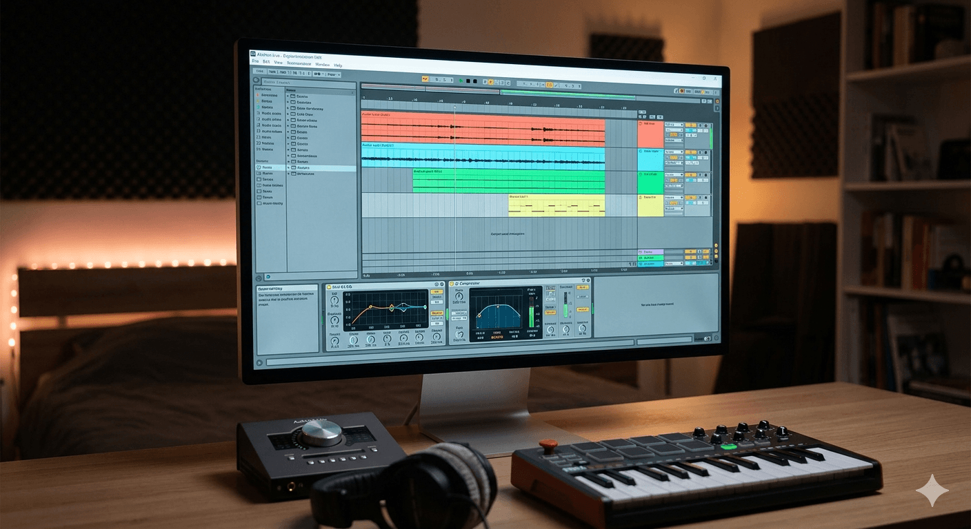 Professional studio recording