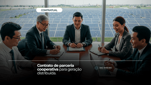 Contrato de parceria cooperativa para geração distribuída - Bao Ribeiro