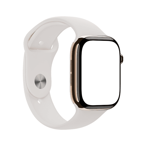 Apple Watch Series 10 mockup Gold 46mm right