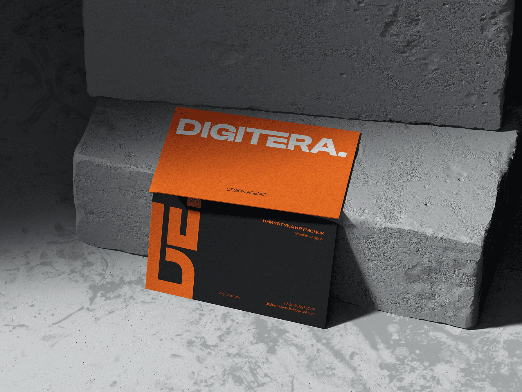 Brand agency identity - Khrystyna Krymchuk