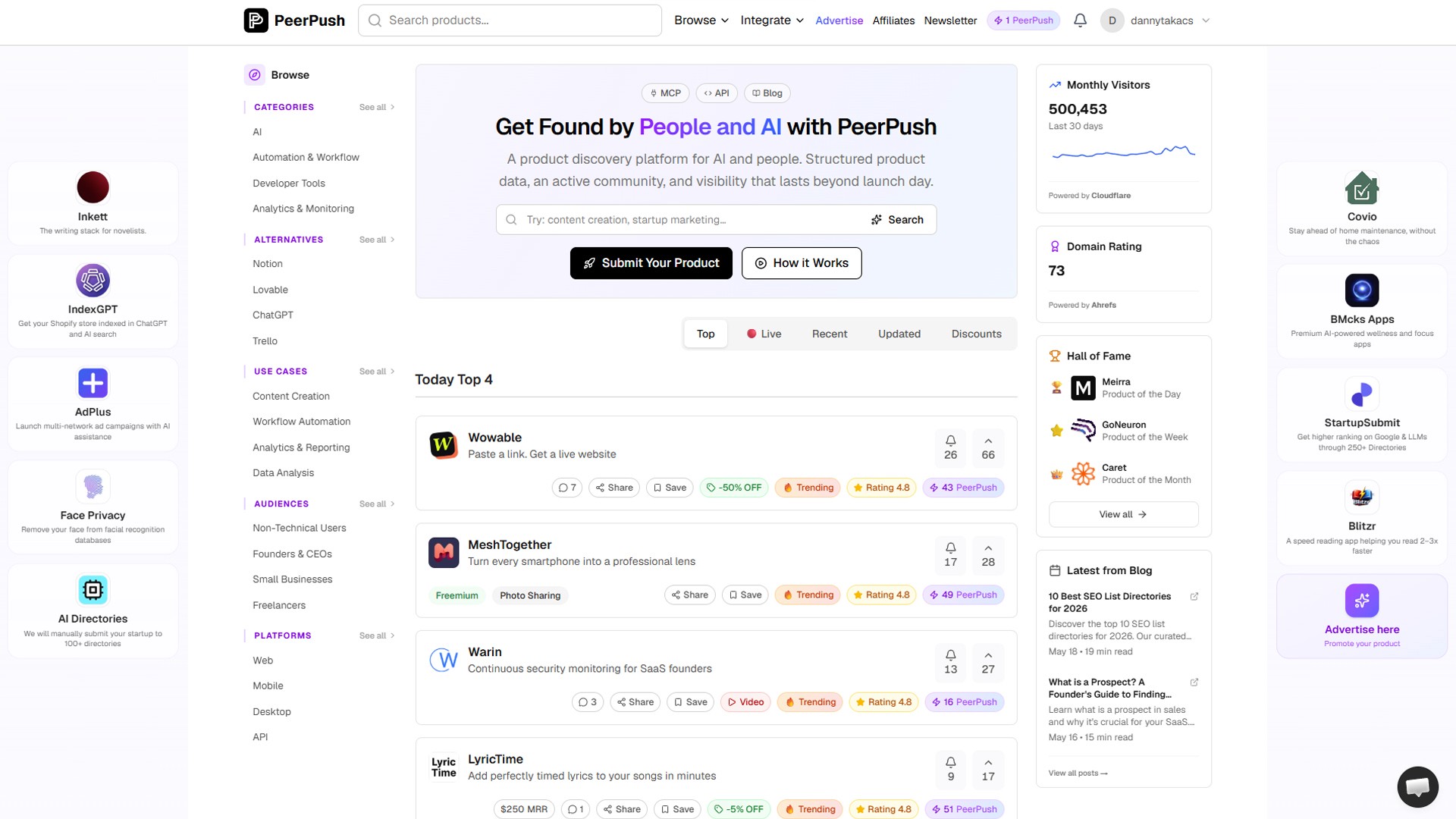peer push directory