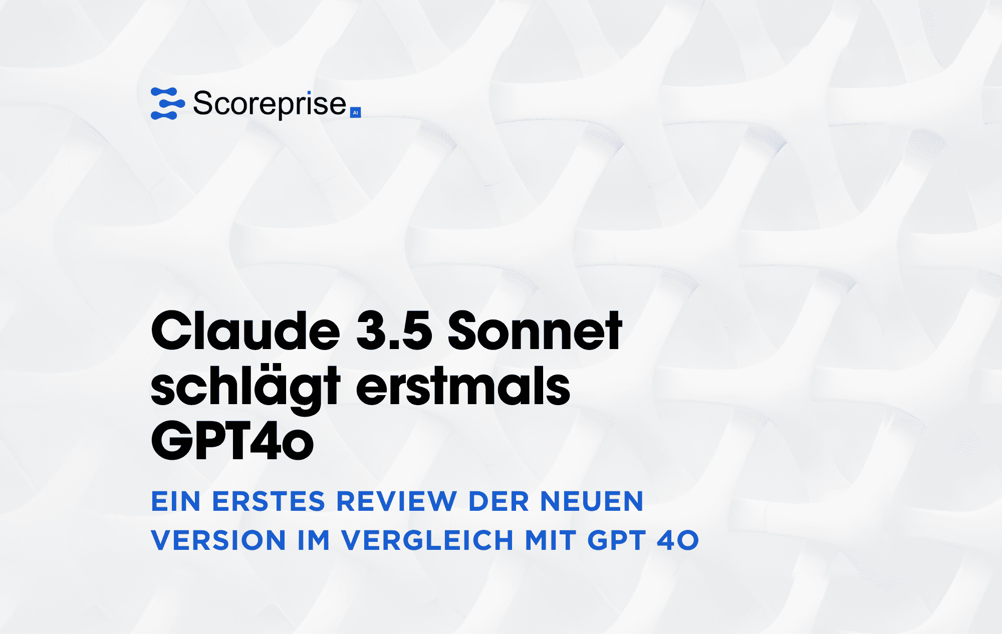 Claude 3.5 Sonnet schlägt erstmals GPT4o