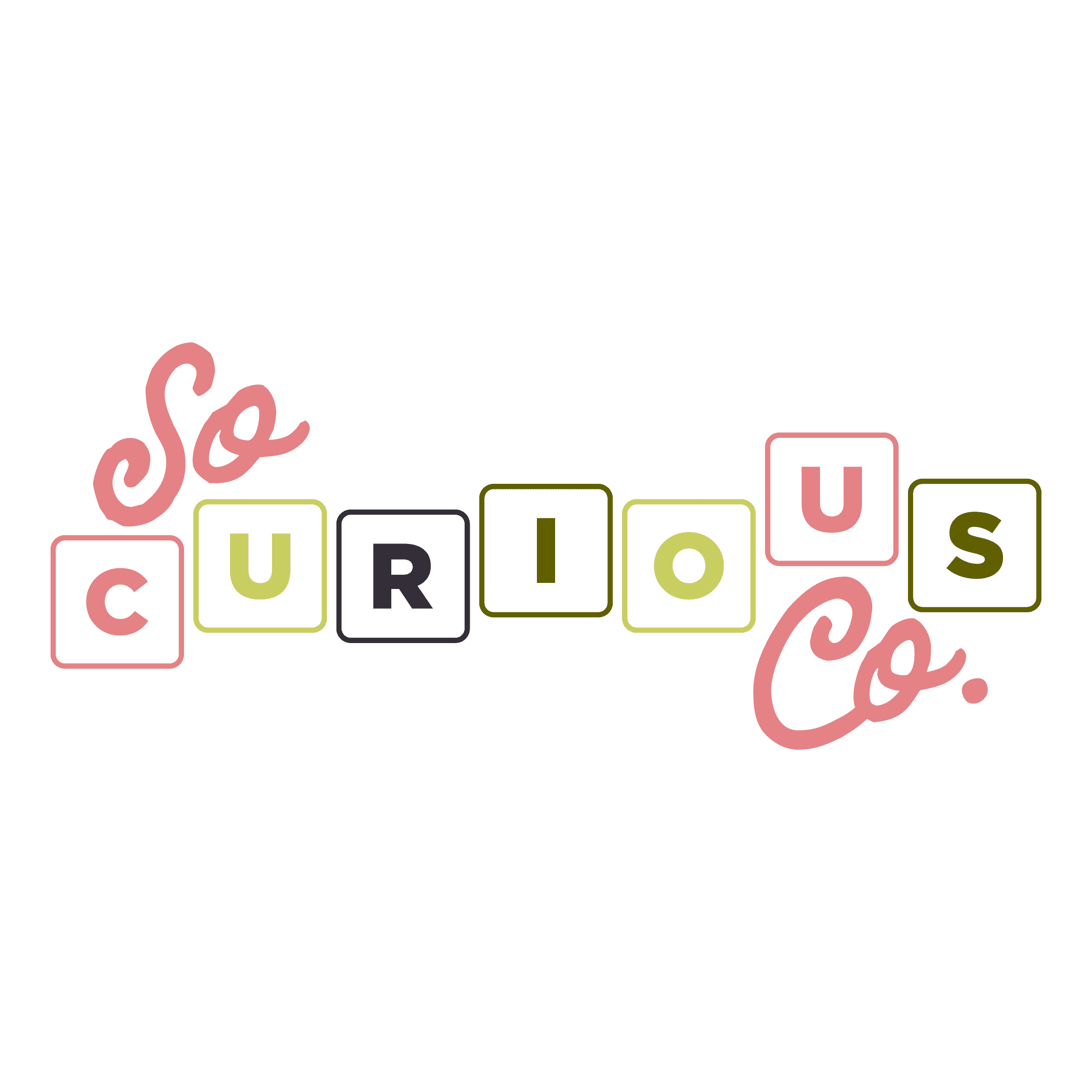 Logo for So Curious Co.