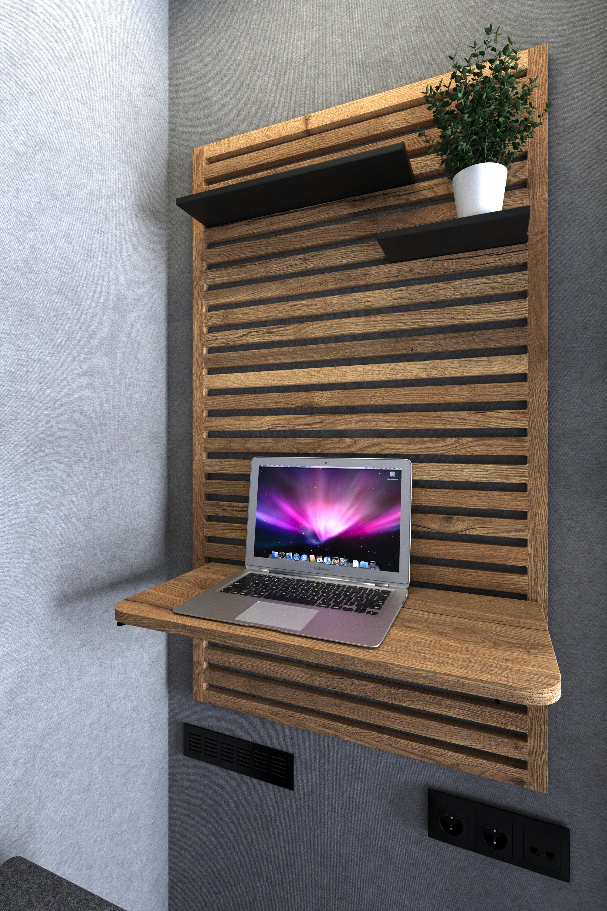 Image of a modern home office